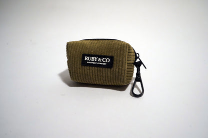 Khaki | Corduroy Waste Bag Holder