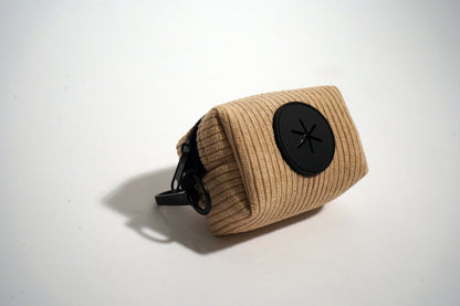 Beige | Corduroy Waste Bag Holder