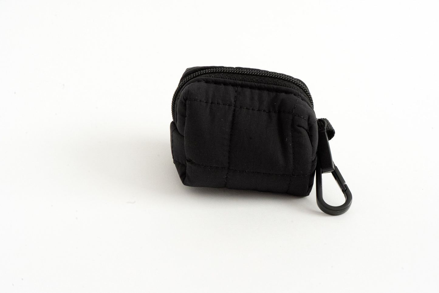 Black | Quilted Waste Bag Holder